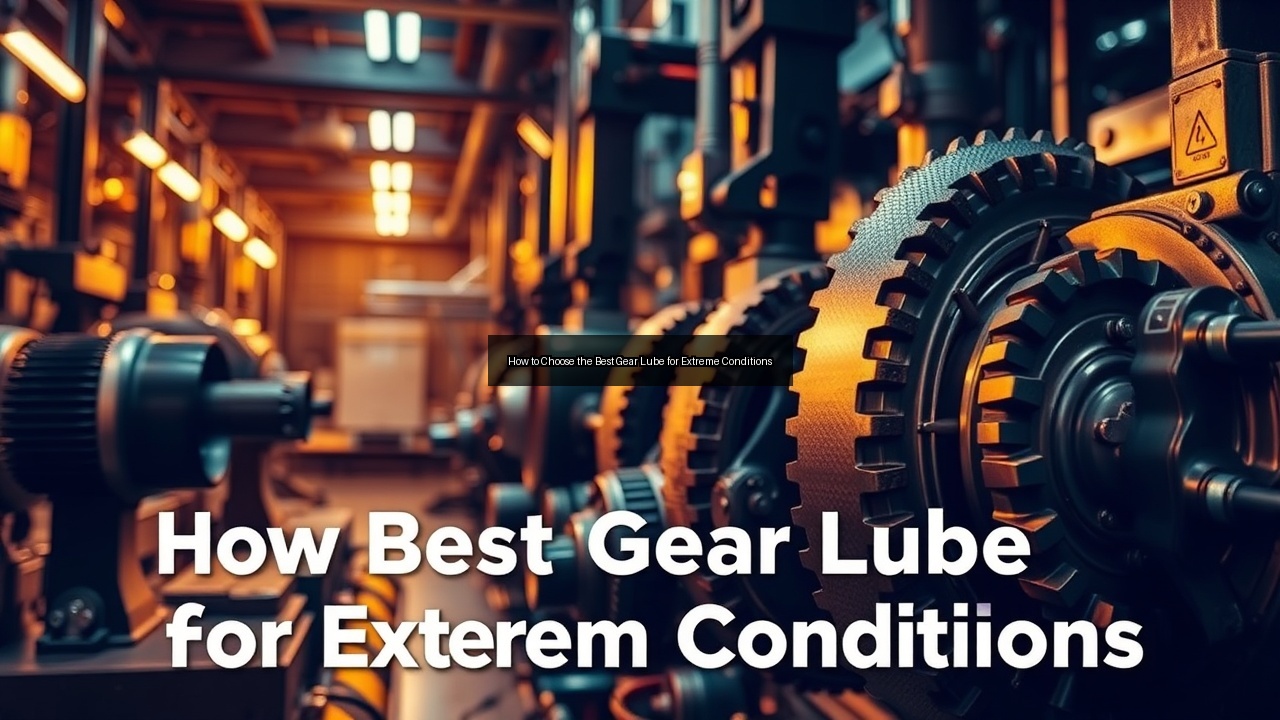 lubricant gears pressure oils gear